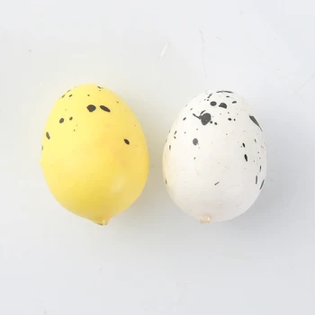 10Pcs Umelé Farebné Bubliny Vtáčie Vajcia detské Hračky DIY Domáce Stranu Veľkonočné Dekorácie Vajcia Zábavná Hračka Darček