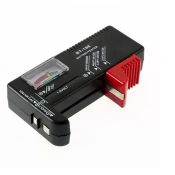Digitálny Kapacita Batérie Tester Inteligentný Elektronický Indikátor Napájania Opatrenie pre 9V 1,5 V AA AAA Bunky C D Batérie