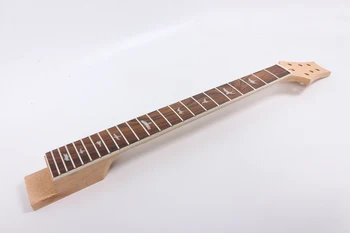 25.5 648 mm 24.75 palcový 628mm 22 pražec elektrická gitara krku nedokončené mahagón, aby a rosewood hmatníkom 24.75 palec