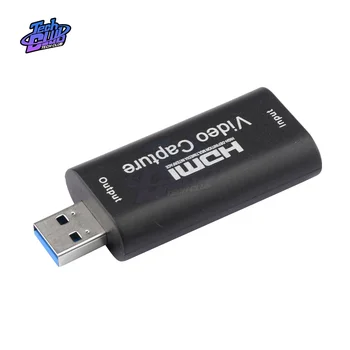 4K Video Capture Kartu USB 3.0 USB2.0 kompatibilný s HDMI Grabber, Záznamník pre PS4 Hry DVD Videokamera, Fotoaparát Nahrávanie Nástroj Časti