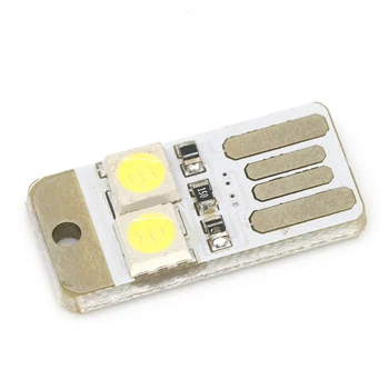 5 ks Mini super svetlé USB osvetlenia klávesnice notebook je počítač, mobilný napájací zdroj LED čip Nočného doprava zadarmo