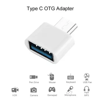 Nové 1pc Typ C Female to Male Micro USB Adaptér Converter, Konektor pre Samsung huawei