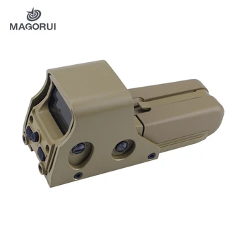 Magorui 552 Reflex Pohľad Riflescope Červená Zelená Bodka Holografické Pohľad Taktické Lovecké zbrane Príslušenstvo S 20 mm Mount Zbraň Rozsah