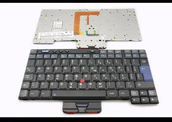 QWERTZ Nový Notebook, klávesnica pre Notebook IBM Thinkpad X40 X41 Black PL poľský (Rozloženie PL-214) - 93P4615 93P4614 5CVZ1E SP88-PL