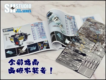 SH STUDIO MG 1/100 KA Verzia NU Gundam DIY Leptanie Plechu Detail Tonikum