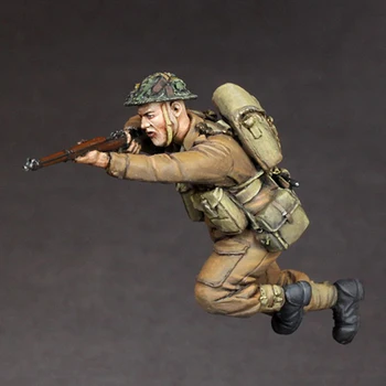 1/35 Živice Model obrázok GK Vojak, British pešiak pre Univerzálny Nosič, Vojenské témy, Nezmontované a nevyfarbené auta