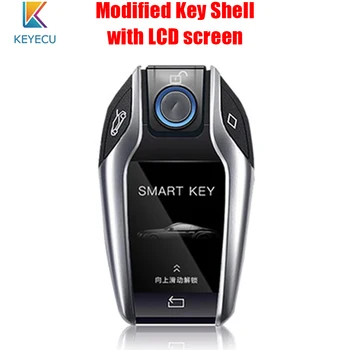 Keyecu Upravené Boutique Smart Remote Kľúča Vozidla Shell s LCD Displej pre BMW pre Benz pre Buick pre Audi pre Cadillac pre Lexus