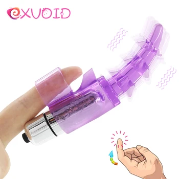 EXVOID Prst, Vibrátor G-Spot Masér Zadok Plug Bullet Vibrátory Sexuálne Hračky pre Ženy, Dospelých Produkty Bradavky Stimulátor Klitorisu