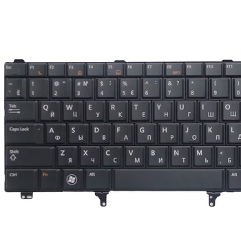GZEELE Notebook Klávesnica pre Dell E6520 E5520 M4600 M6600 E5530 E6530 M4700 M6700 RU rozloženie new black nahradenie ruská klávesnica