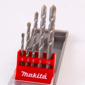 Originál Makita D-05175 Vplyv vrtáka 5 KS stanovuje Konkrétne Budovy Vyhradená vrtáka Elektrické Nástroje a Príslušenstvo