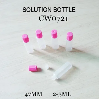 Prenosné malé PP make-up Vody Cestovný Box Mini Plastové 2-3ml Veľkosť Kontaktné Šošovky Riešenie Bottel CW0721