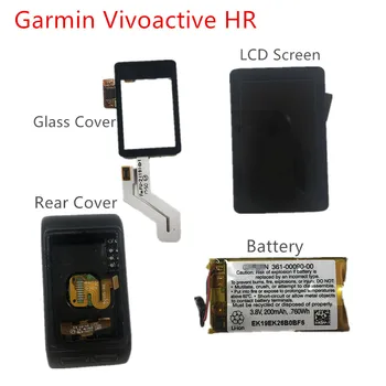Späť prípade Obrazovka LCD Batéria(361-00090-00) pre Garmin Vivoactive HR Smart Opravy dielov