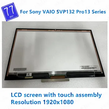 Originálne LCD Dotykový Displej+Dotyk Digitalizátorom. predné Sklo montáž Pre SONY VAIO PRO 13 PRO13 SVP13 SVP132 SVP132A SVP1321 SVP132A