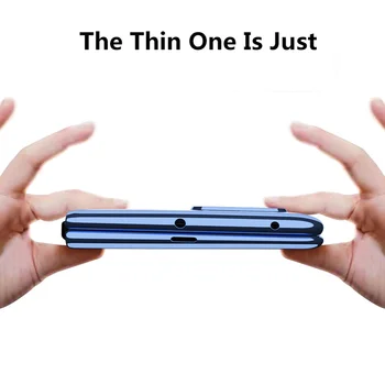 Sezóna Transparentné PC Telefón puzdro Na Huawei Mate X2 Kryt Pevného Ultra-Tenké Flip Prípadoch Shockproof Ochranný plášť Mužov A Žien