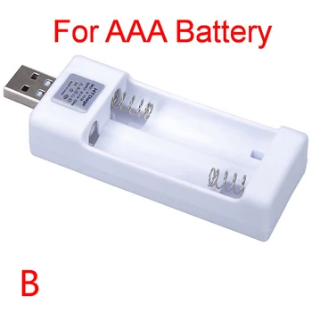 Batérie, Nabíjací Adaptér USB Konektor Nabíjačky Batérií Pre Univerzálne AA/AAA nabíjateľné Batérie Napájania, Príslušenstvo