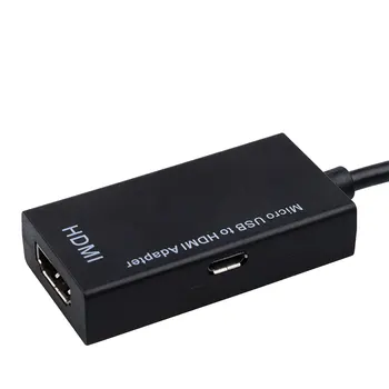 1080P Mirco USB kompatibilný s HDMI Kábel HDTV Adaptér pre Samsung pre SONY Xperia Z1 Z2 Z3 pre HTC ONE M7 M8 Túžba