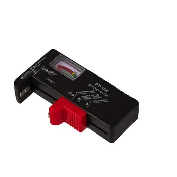 BT168 Prenosný Univerzálny Digitálny Batérie Tester Volt Checker Pre AA AAA 9V Tlačidlo Viac Veľkosti Batérie Tester Checker
