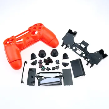 Radič rukoväť bývanie JDM-001 JDM-011 farebné Shell Príslušenstvo s Tlačidlo Súpravy pre PS4 Playstation 4 Gamepad puzdro