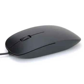 Herná Myš Ultra Tenké Wired Mouse 3 Tlačidlá 1200DPI Optical 3D Navi USB Gaming Mouse Na PC Prenosný Počítač Ploche
