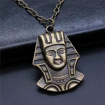 1 Kus 37x26mm Egypt Kráľovná Kleopatra Charms Náhrdelník Pre Ženy Dropshipping Dodávateľa Prívesky, Náhrdelníky Žena Darček
