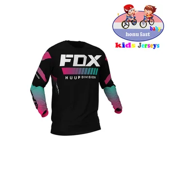Deti Off Road ATV Racing T-Shirt SOM RF Bicykli jazda na Bicykli Bicykli FxoDownhill Jersey Motocykel Jersey Motocross MTB DH MX Ropa D Chlapci