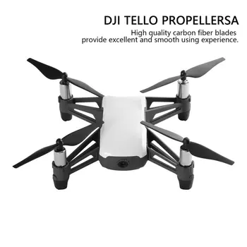 4PCS Rýchle Uvoľnenie Drone Vrtule pre DJI Tello Mini Drone Vrtule CCW/CW Rekvizity Náhradné Diely Drone Príslušenstvo