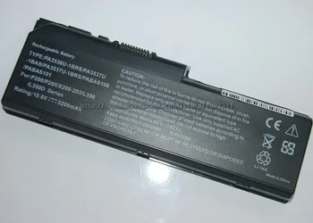 4400mAh Batérie pre Toshiba PA3536 PA3536U PA3536U-1BAS PA3536U-1BRS PA3536U-1BAS PA3536U-1BRS PA3537 PA3537U PA3537U-1BAS