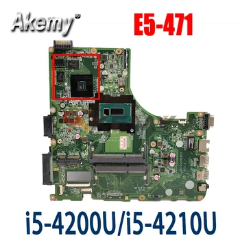 DA0ZQ0MB6E0 Pre Acer aspire E5-471 E5-471G V3-472P Notebook Doske pôvodnej Doske s I5-4200U/i5-4210U CPU GPU GT820M