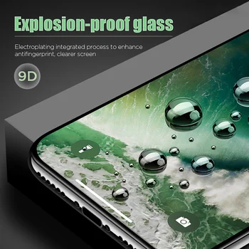 9D 3ks Úplné Pokrytie Tvrdeného Skla Pre iPhone XR X XS Max 6 S 7 8 Plus Screen Protector Pre iPhone 11 12 13 Mini Pro Max Sklo