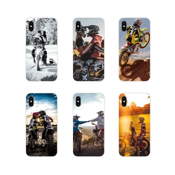 Motocross Dirt bicykle Pre Samsung Galaxy A3 A5 A7 A8 A9 Star A6 Plus 2018 2016 2017 Príslušenstvo Telefón Prípadoch Zahŕňa