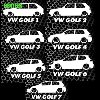 Auto Nálepky Pre Volksagen Golf7 Golf 6 Golf5 Golf4 Golf3 Golf2 Golf1 Mk1 Mk2 Mk3 Mk4 Mk5 Mk6 Mk7