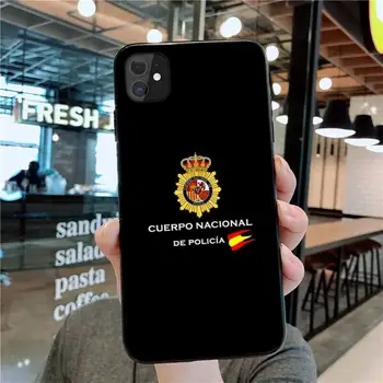 Španielsko Národnej Polície logo Telefón puzdro Pre iphone 12 11 Pro Max Mini XS Max 8 7 6 6 Plus X 5S SE 2020 XR kryt
