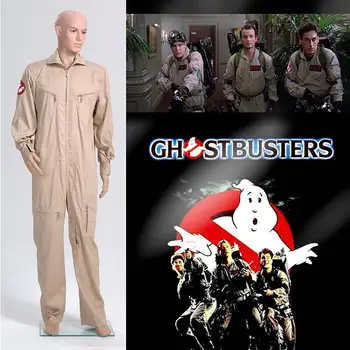 CostumeBuy Ghostbusters Tím Jednotné Jumpsuit Oblek Cosplay Kostým Pre Dospelých Jumpsuit L920