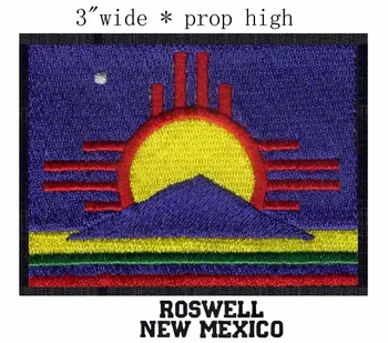 Roswell, Nové Mexiko, USA Vlajka 3.0