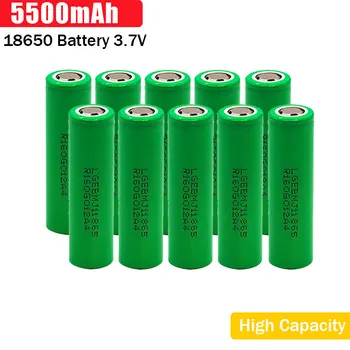 8500mAh 3,7 V 18650 Batérie, Dobíjacie Batérie Kapacita Li-ion Nabíjateľná Batéria Pre Baterku Pochodeň Batérie