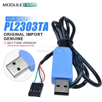 Pôvodné PL2303TA USB TTL Sériový Kábel Stiahnuť Debug Konzoly Converter Kompatibilný S Win7 8 10 Nahradiť PL2303HX