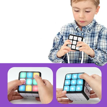 Elektronické Infinity Flip Magic Cube Rôzne Režimy Dospelých Dekompresný Hračka Proti Stresu Puzzle Hra Deti Rôznych Tvar Kocky