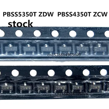 Pôvodné 20pcs/ PBSS5350T ZDW PBSS4350T ZCW SOT-23