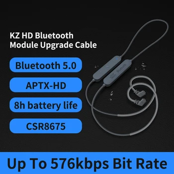 KZ Aptx HD CSR8675 MMCX Modul Bluetooth Slúchadlo 5.0 Bezdrôtové Aktualizácie Kábel Platí ASX AS10ZSTZSNProZS10Pro/AS16/ZSX
