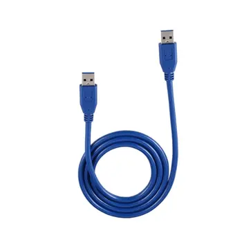 Prenosné Modrá Tuhé 3 FT/1M SuperSpeed Počítač USB 3.0 Typ Mužského Typu Samec M/M M2M Predlžovací Kábel Kábel Drôt
