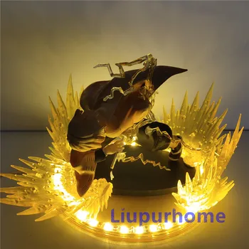 Agatsuma Zenitsu Nočné Svetlo Démon Vrah LED DIY Lampy Akčné Figúrky Kimetsu Č Yaiba Figúrka Dekor Lampara Anime Figúrka LU