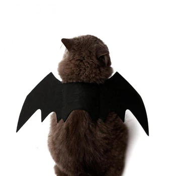 Nové Pet, Pes, Mačka Bat Krídlo Cosplay Prop Halloween Bat Maškarný Kostým Oblečenie Krídla Mačka Kostýmy Foto Rekvizity Pokrývku Hlavy