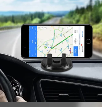 360 Stupňov Otočná Auto Držiaka Telefónu Nalepiť Na Palubnej dosky ABS Silikónový Držiak Telefónu Stáť Auto Tabuli GPS Stabilné telefonická Podpora