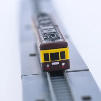 Japonský STASTO Kapsule Hračky Gashapon Simulácia Vlakovej Model Shinkansen Metra na Šírku Enoshima Električky Kolekcia Dary