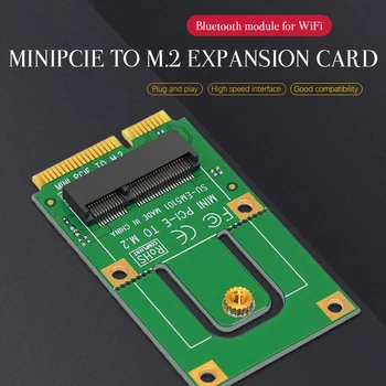 M. 2 NGFF Na Mini Pci-e (pcie+usb) Adaptér Pre M. 2, Wifi, Bluetooth-kompatibilné Bezdrôtové Karty
