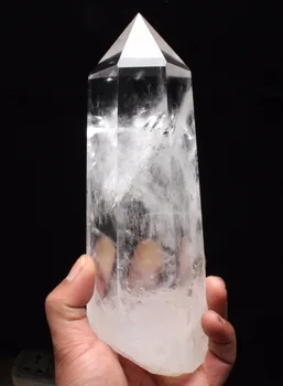 Veľké Jasné Lemurian Osivo, Kremičitý Prírodné Bod Klastra Crystal Drsné Uzdravenie