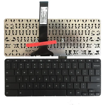 Nový AMERICKÝ klávesnica Pre notebook HP Chromebook 11 G4 Chromebook 11 G4 EE anglický čierna klávesnica