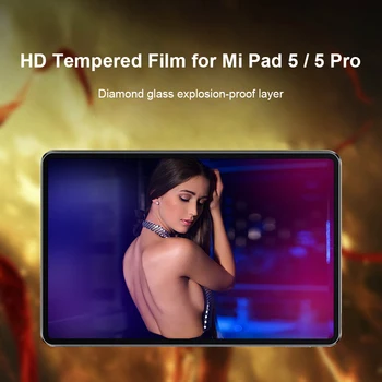 Úplné Pokrytie Tvrdeného Skla pre Xiao Mipad 5 5 Pro Tablet Screen Protector 11.0 Palcový Tablet Ochranný Film Displeja proti Poškriabaniu Dôkaz