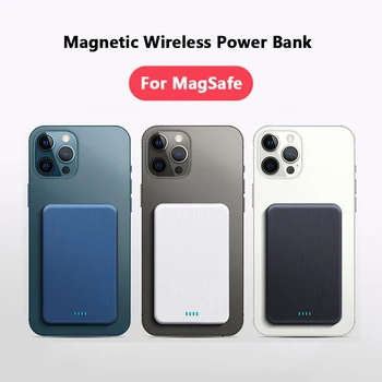 10000mAh Tenké Slim Magsafe powerbank Pre iphone 12 12 pro max prenosných Bezdrôtových Magnet Externá Batéria, Rýchle Nabíjanie Power Bank