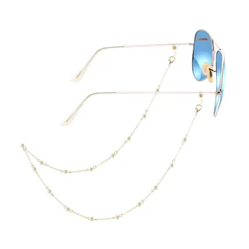 Módne Trendy Pearl Elegantné Chians Slnečné Okuliare Reťazca Žena Valec Reťazca Proti Pádu Okuliare Dioptrické Okuliare Náhrdelník Šperky Nové